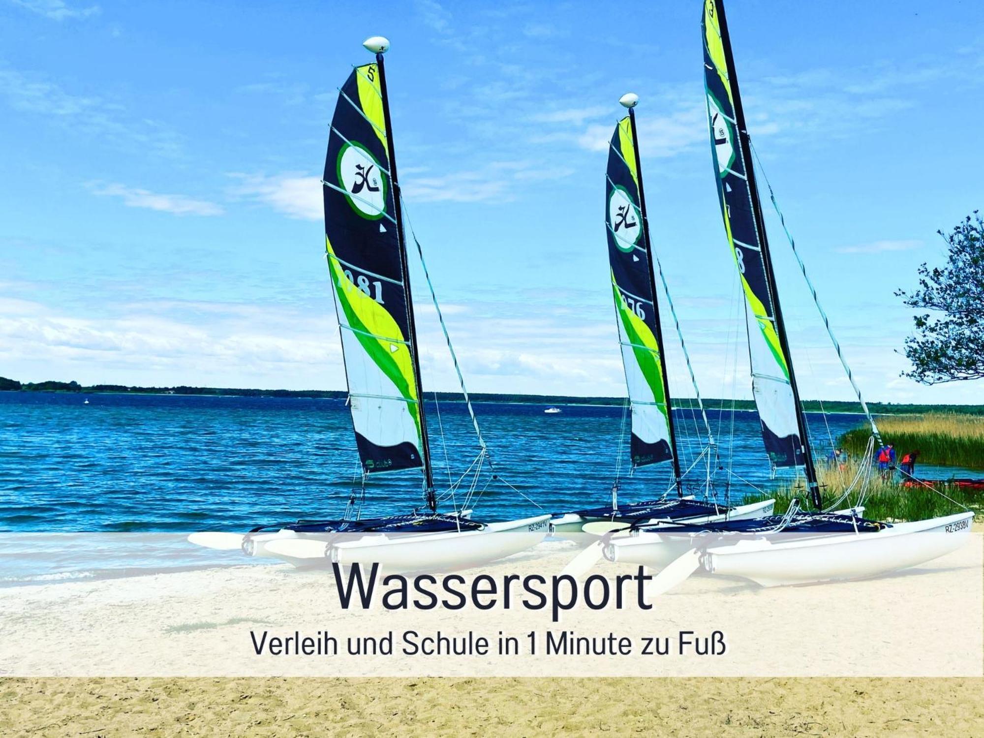 Strandhaus Mathea - Ruhige Lage Direkt Am Fleesensee - Parkplatz, Kamin, Sauna - Familienfreundlich 언터고렌 외부 사진