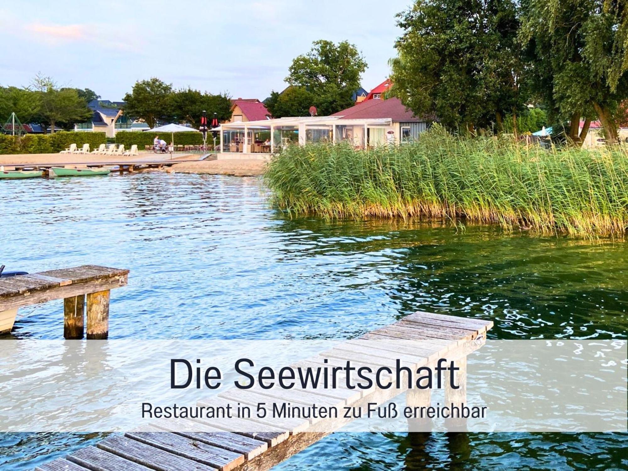 Strandhaus Mathea - Ruhige Lage Direkt Am Fleesensee - Parkplatz, Kamin, Sauna - Familienfreundlich 언터고렌 외부 사진