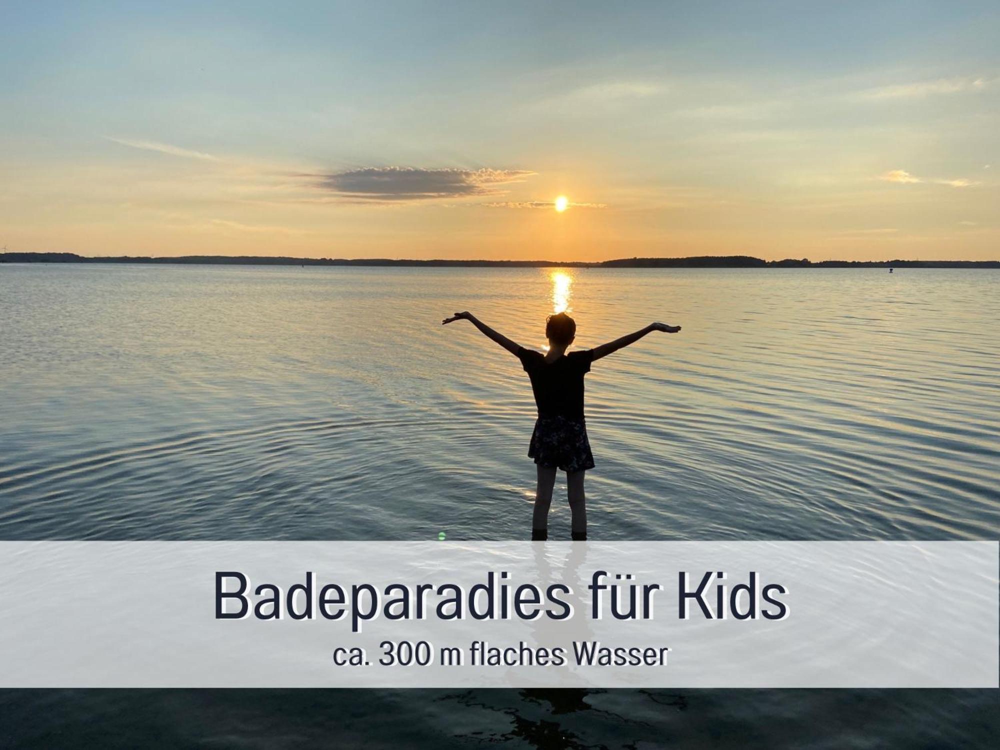 Strandhaus Mathea - Ruhige Lage Direkt Am Fleesensee - Parkplatz, Kamin, Sauna - Familienfreundlich 언터고렌 외부 사진