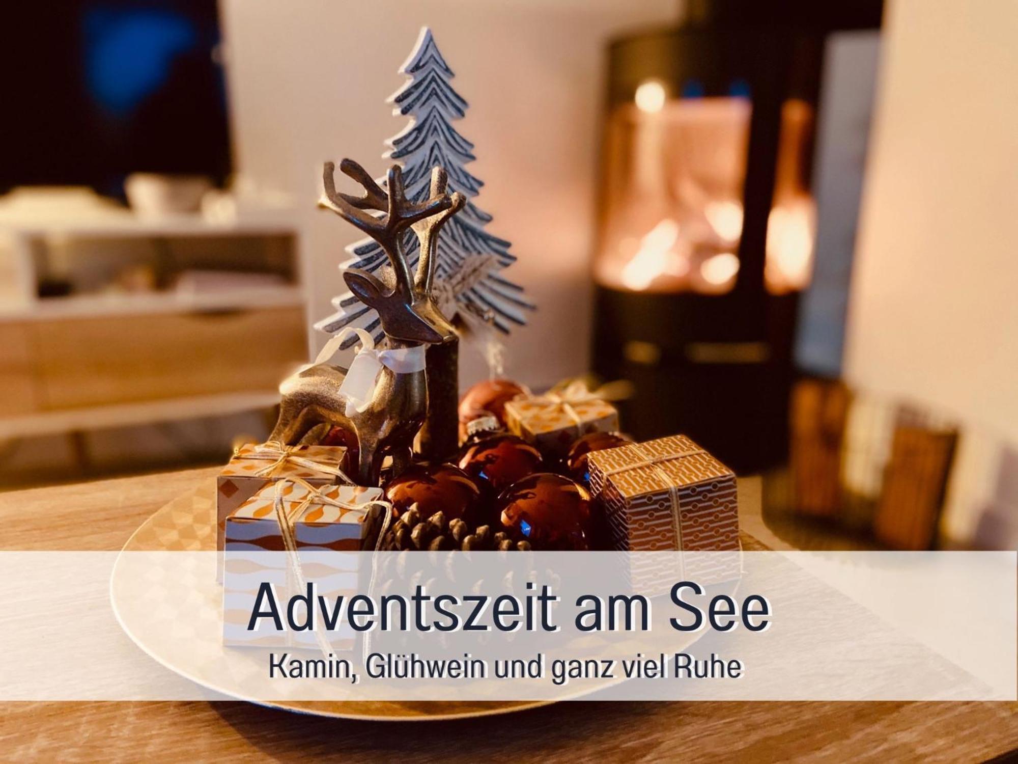 Strandhaus Mathea - Ruhige Lage Direkt Am Fleesensee - Parkplatz, Kamin, Sauna - Familienfreundlich 언터고렌 외부 사진