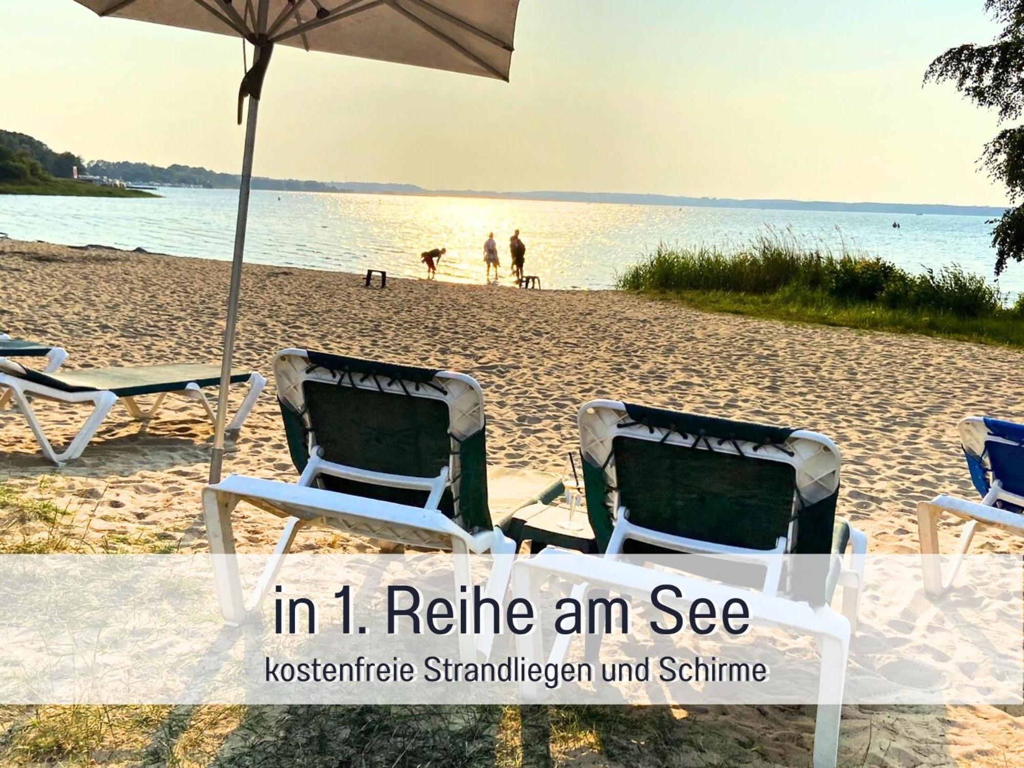 Strandhaus Mathea - Ruhige Lage Direkt Am Fleesensee - Parkplatz, Kamin, Sauna - Familienfreundlich 언터고렌 외부 사진