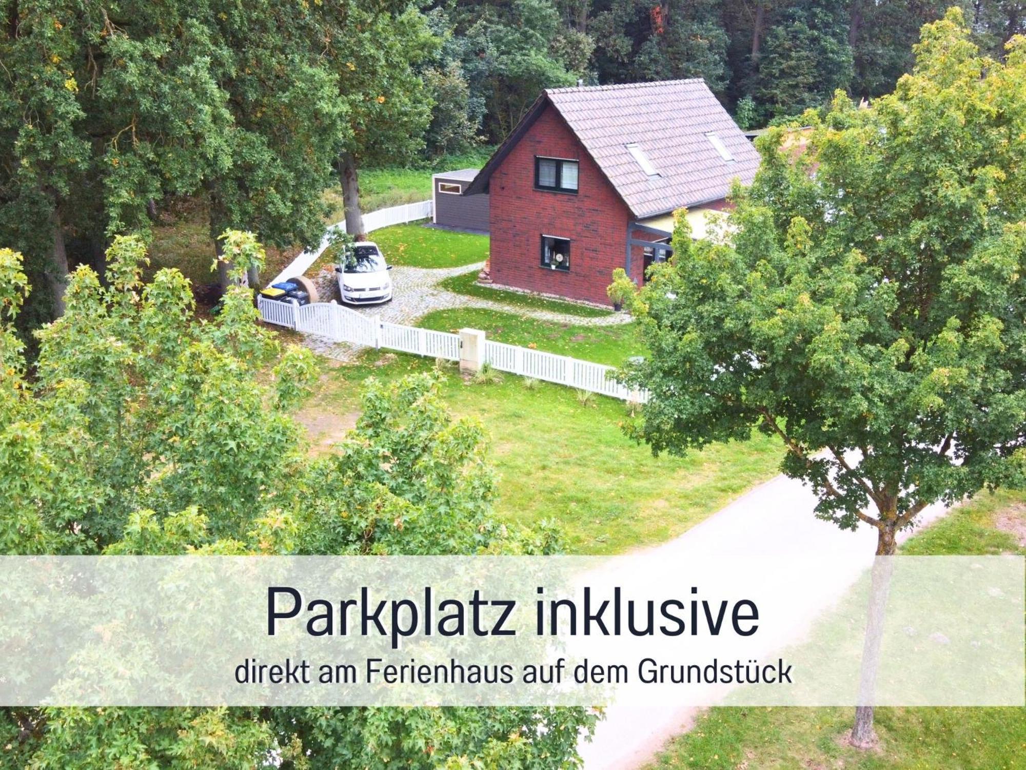 Strandhaus Mathea - Ruhige Lage Direkt Am Fleesensee - Parkplatz, Kamin, Sauna - Familienfreundlich 언터고렌 외부 사진