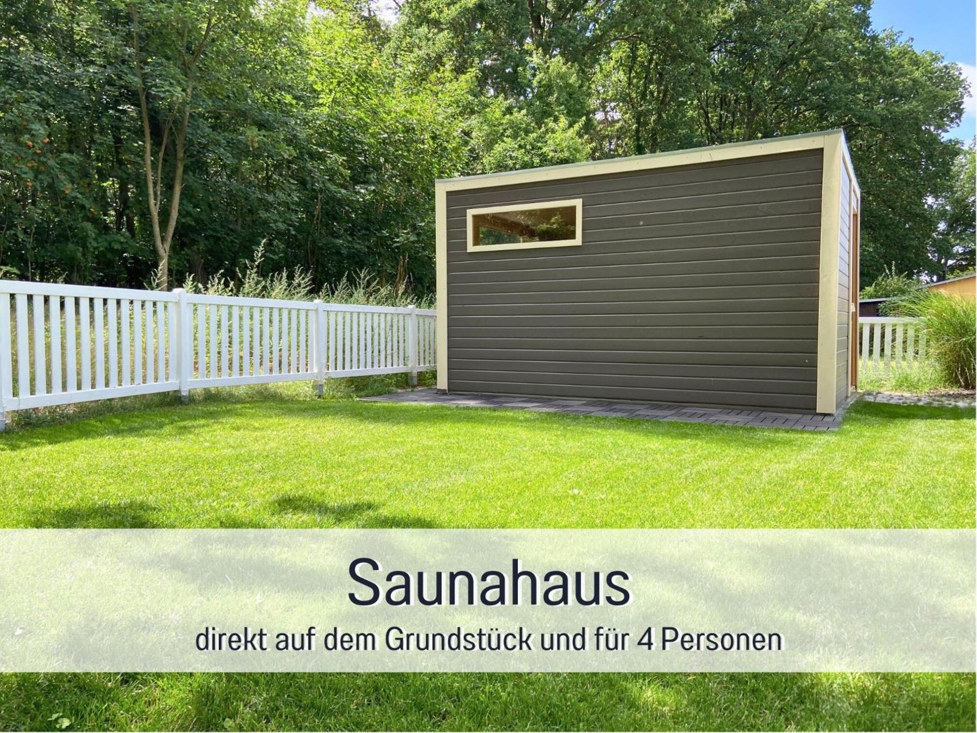 Strandhaus Mathea - Ruhige Lage Direkt Am Fleesensee - Parkplatz, Kamin, Sauna - Familienfreundlich 언터고렌 외부 사진